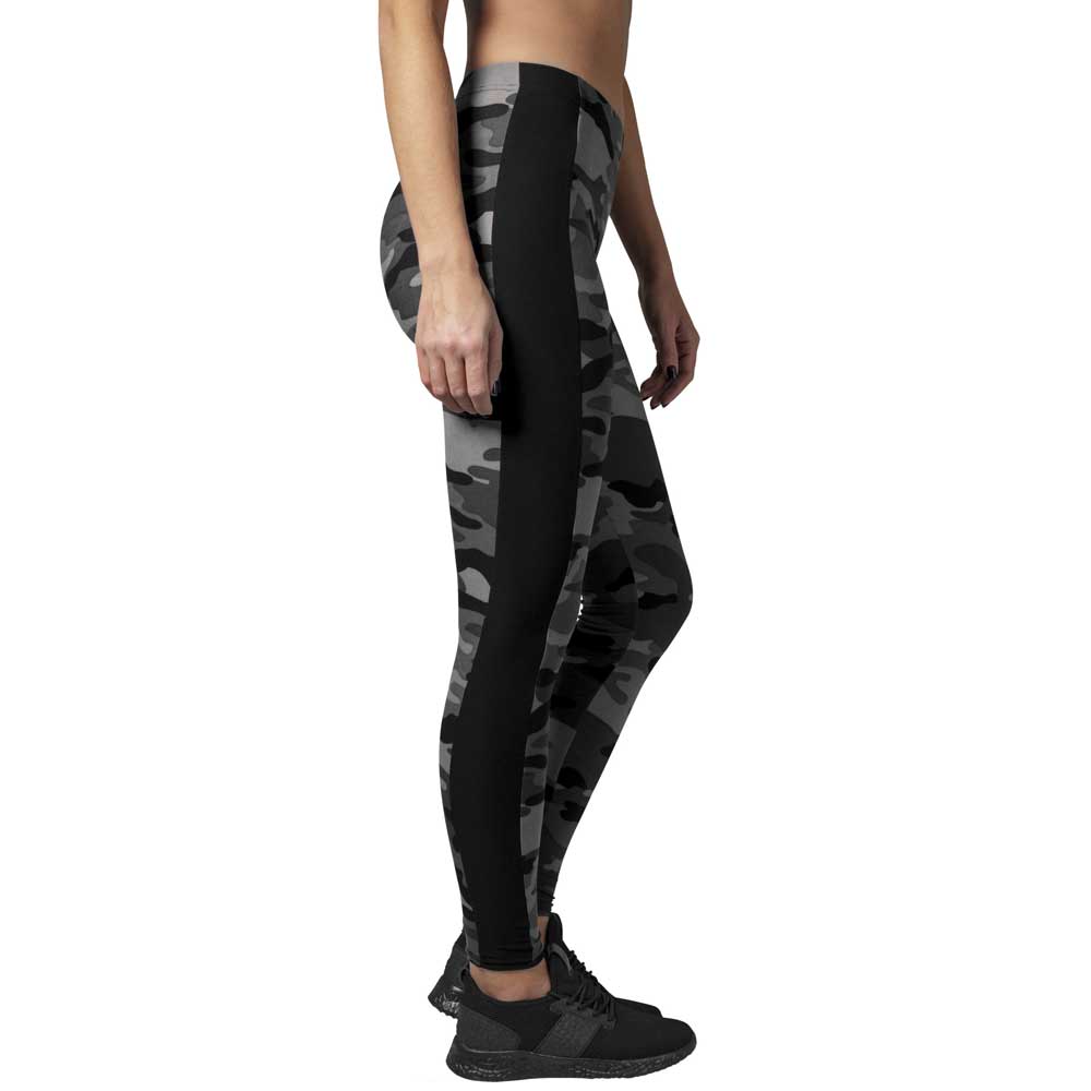 Urban Classics - Camo Stripe Leggings - Brown